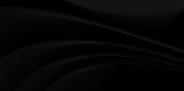 Illustration Of Dark Black Geometric Abstract