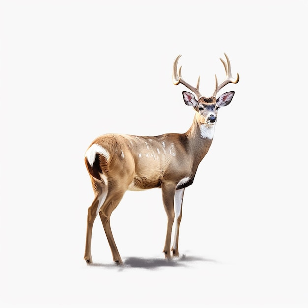 an illustration of deer