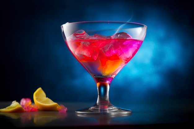 illustration delicious cocktail generative ai