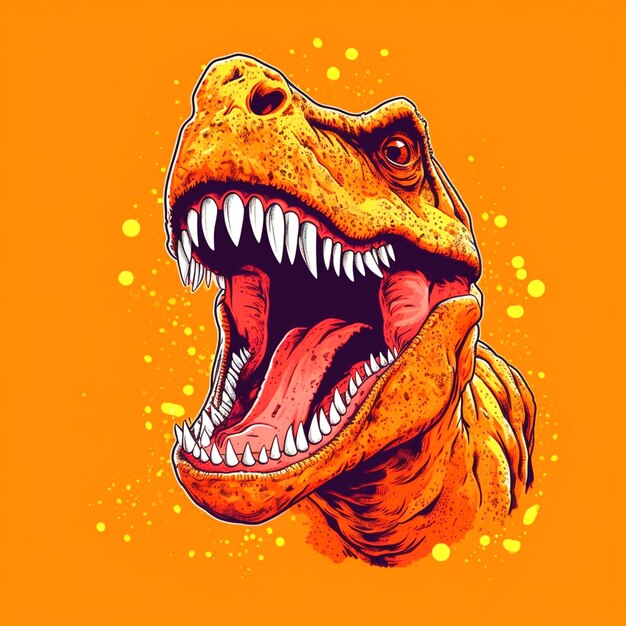 Illustration of dinosaur