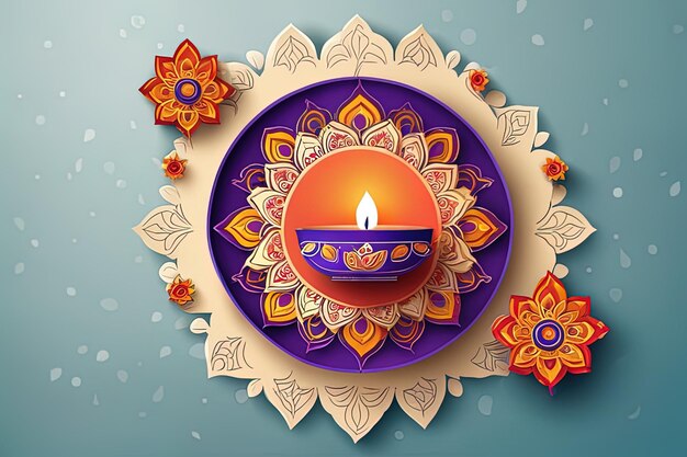 illustration of diwali festival bannerillustration of diwali festival bannerillustration of hindu fe