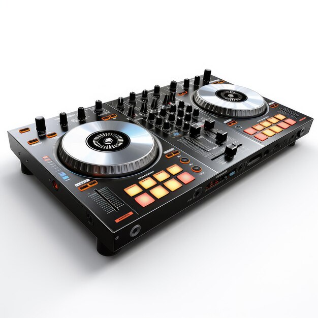 illustration a dj controller visual masterpiece perfect