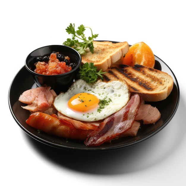 Illustration english breakfast engagement Premium AIgenerated image