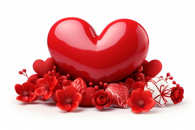 사진 빨간색 의 곱슬 의 장식 을 가진 심장 의 배경 에 대한 일러스트레이션