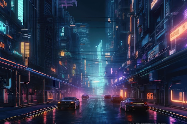 Japanese Cyberpunk City [2560x1440] : r/wallpaper