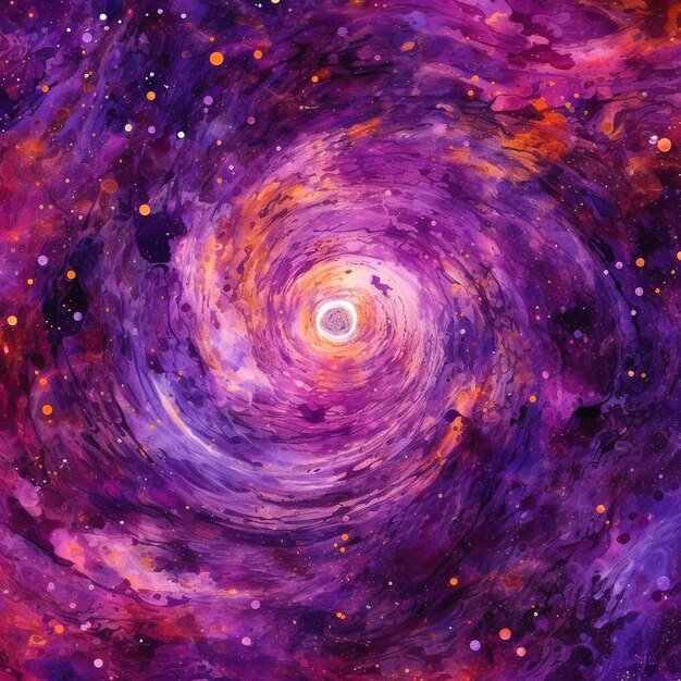 Illustration of galaxy