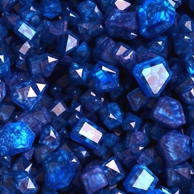 Photo illustration of gems