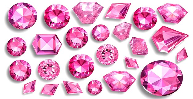 Photo illustration of gems