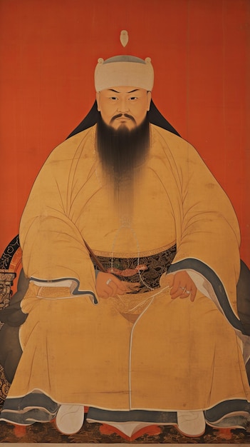 illustration of genghis khan legal code
