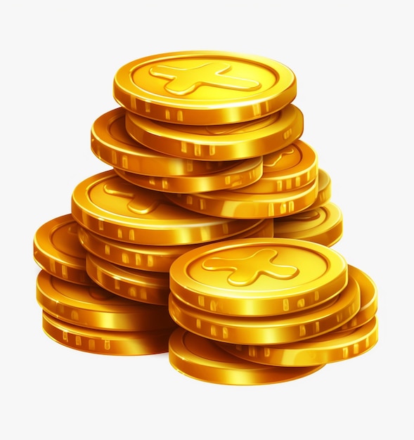 Photo illustration of golden coin