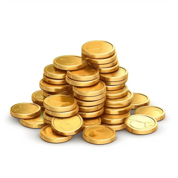 Photo illustration of golden coin