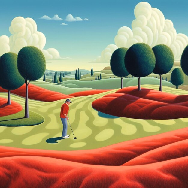 Foto illustrazione del golf