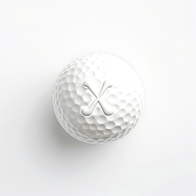 Photo illustration of golf