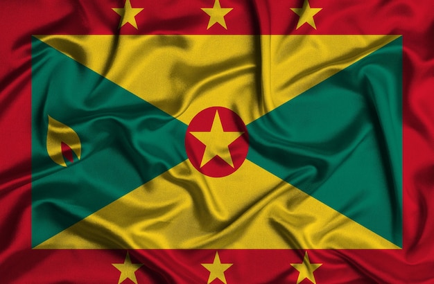 Illustration of grenada flag