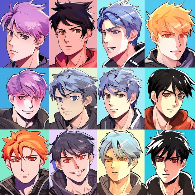 Manga boy Hairstyles *UPDATED*