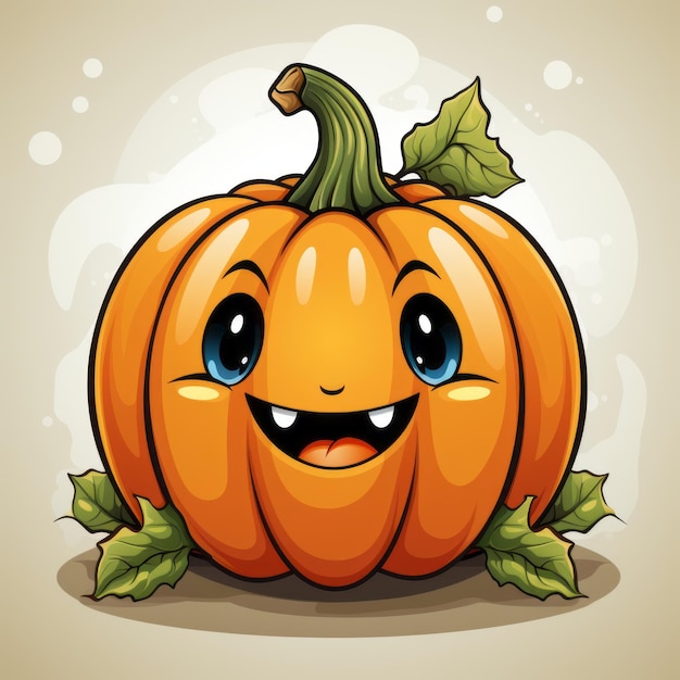 Illustration Halloween Pumpkin art design
