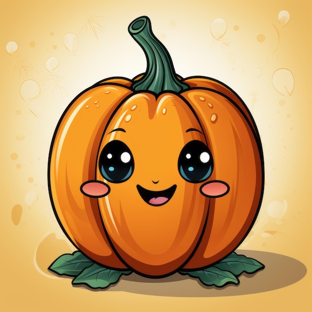 Illustration Halloween Pumpkin art design