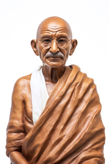 Photo illustration of happy jayanti mahatma gandhi