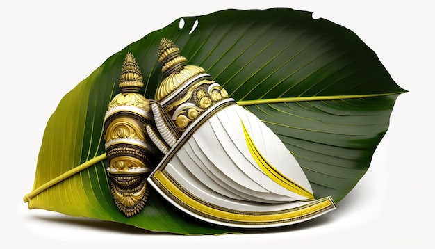 illustration of Happy Onam festival of South India-Kerala.