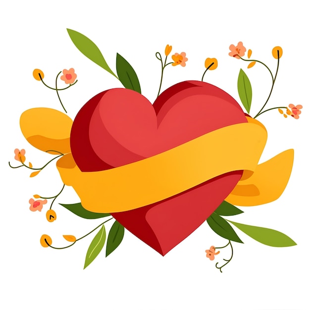 illustration_heart_shape_with_flowers