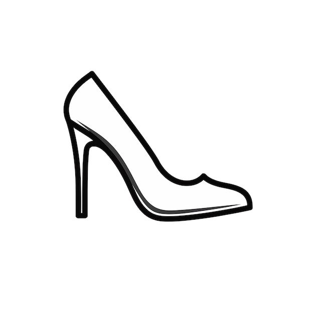 Photo illustration of high heel shoe