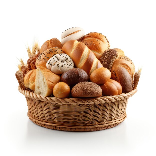 illustration innovative style of bread display