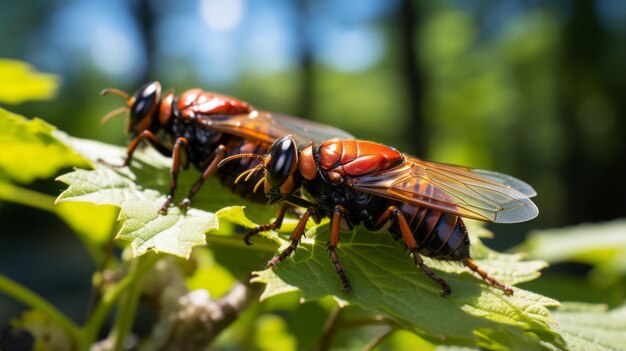 Photo illustration of insect