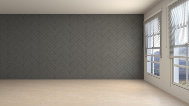 Photo illustration of the interior room design