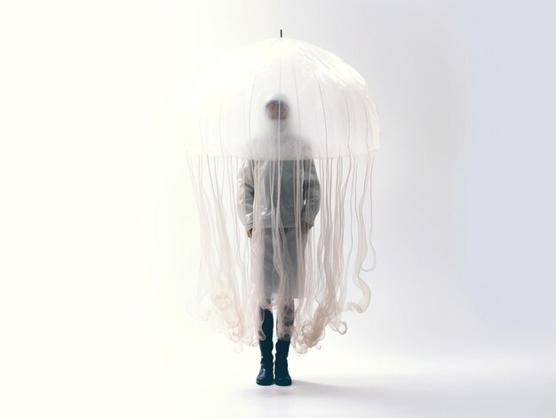 Foto illustrazione di medusa