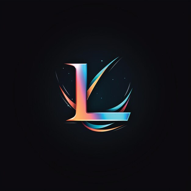 Photo illustration of l letter logo