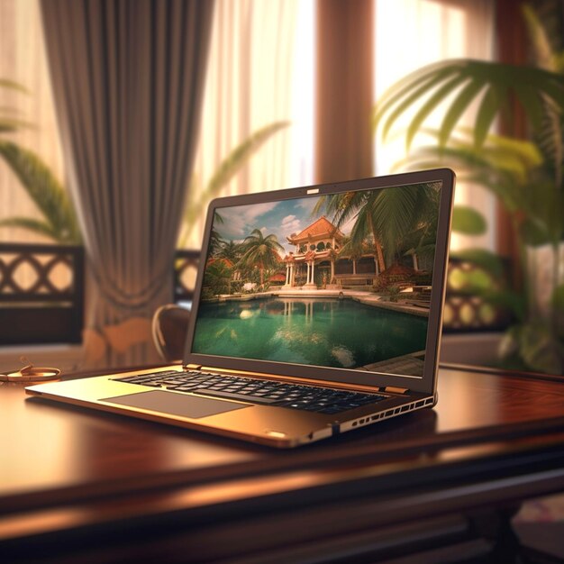 illustration of laptop