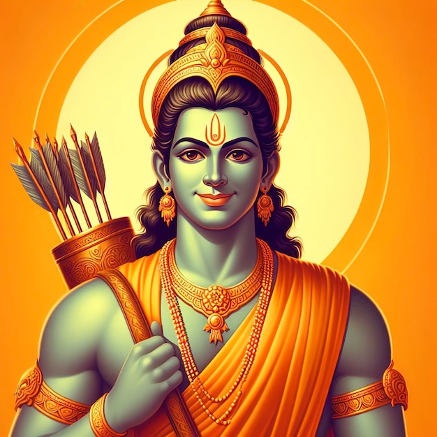 Illustration of Lord Rama