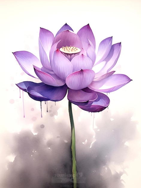 Illustration of lotus