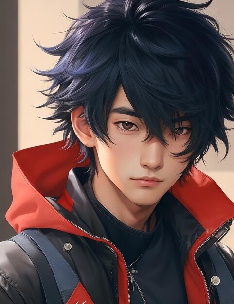 Premium AI Image  Illustration of a manga character AI Generated