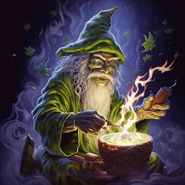 illustration of marijuana background marijuana genie witch bible ame