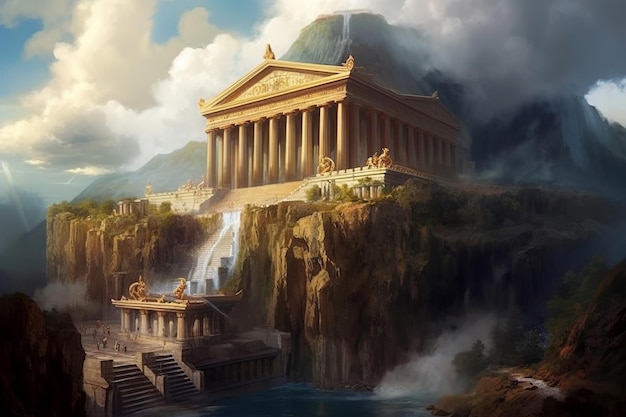 illustration-mount-olympus-with-grand-te