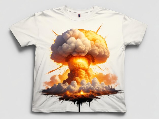 Premium AI Image | Illustration of a mushroom cloud following a nuclear ...