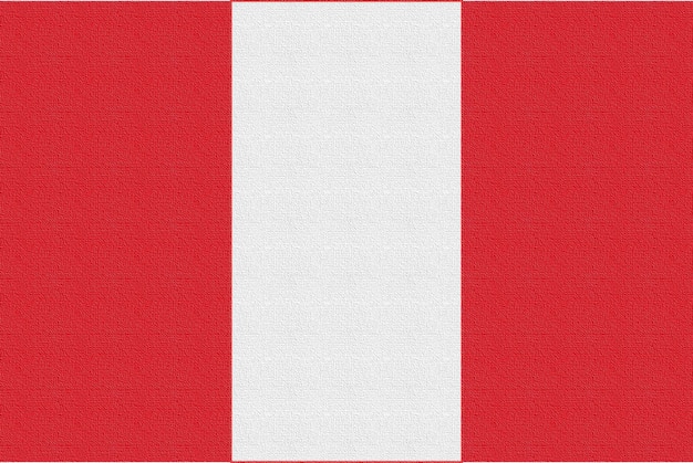 Illustration of the national flag of Peru