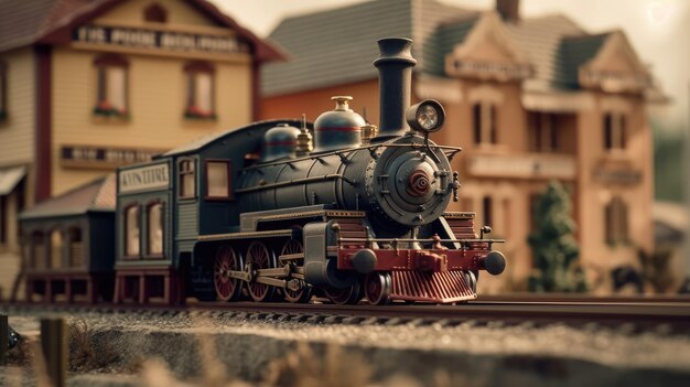 全国鉄道デーの 3 d リアルなイラスト