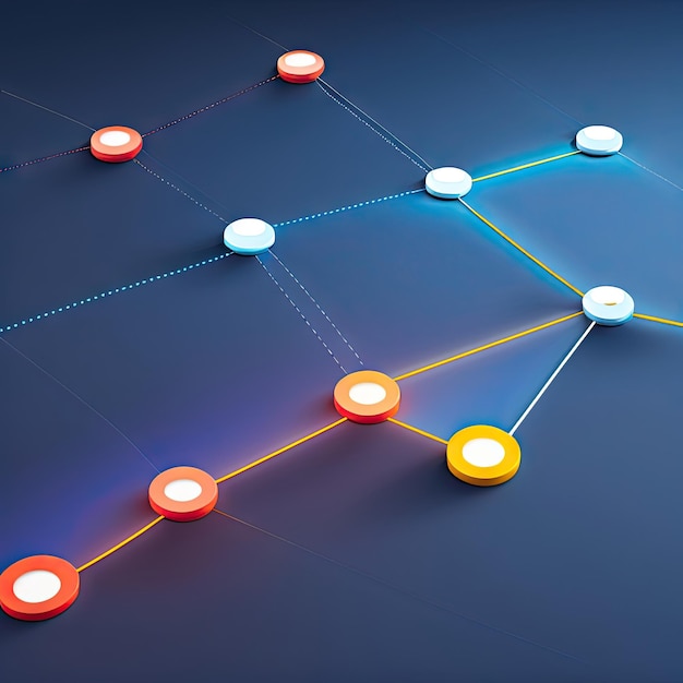 Illustration of network connections