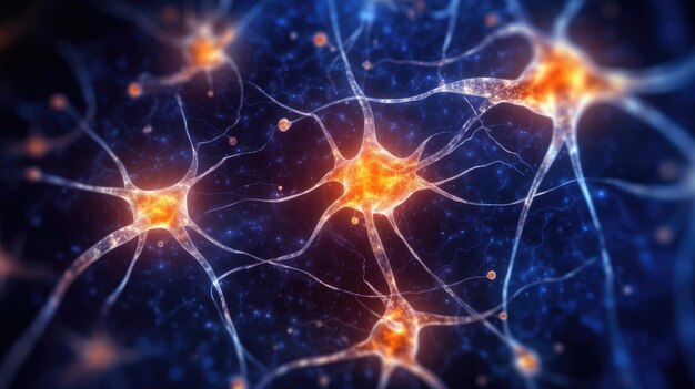 illustration neurotransmitter nervous system