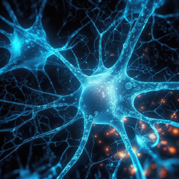 illustration neurotransmitter nervous system