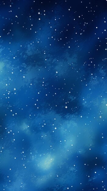 Photo an illustration of a night sky with stars