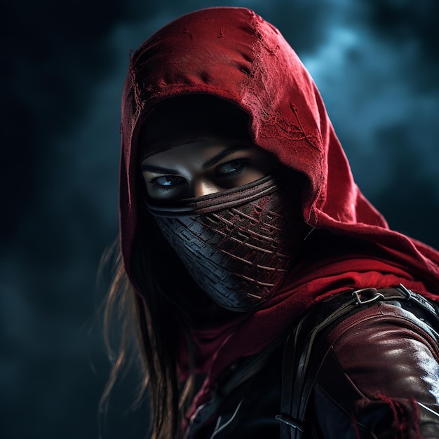 Ninja Assassin Stock Photo - Download Image Now - Blond Hair, Color Image,  Females - iStock