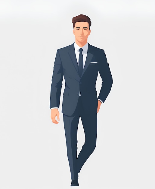 写真 illustration_of_businessman (ビジネスマンのイラスト)