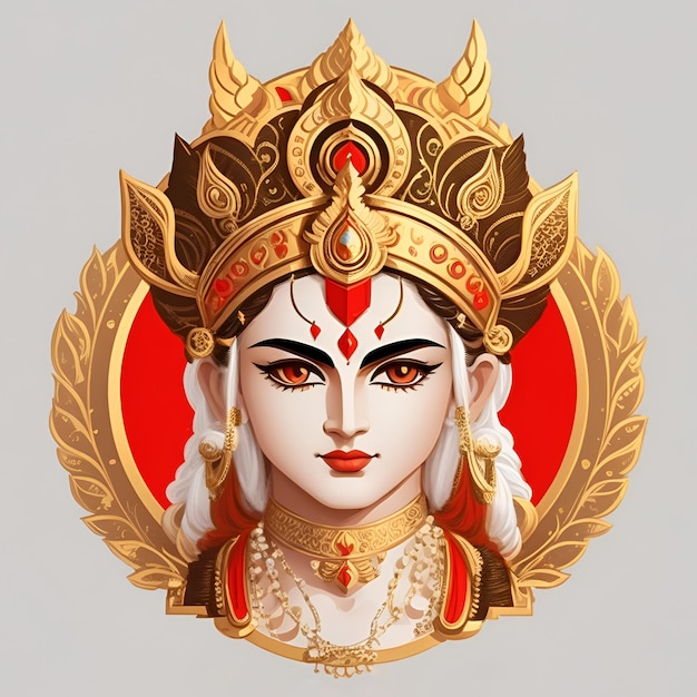 illustration_of_indian_god_rama