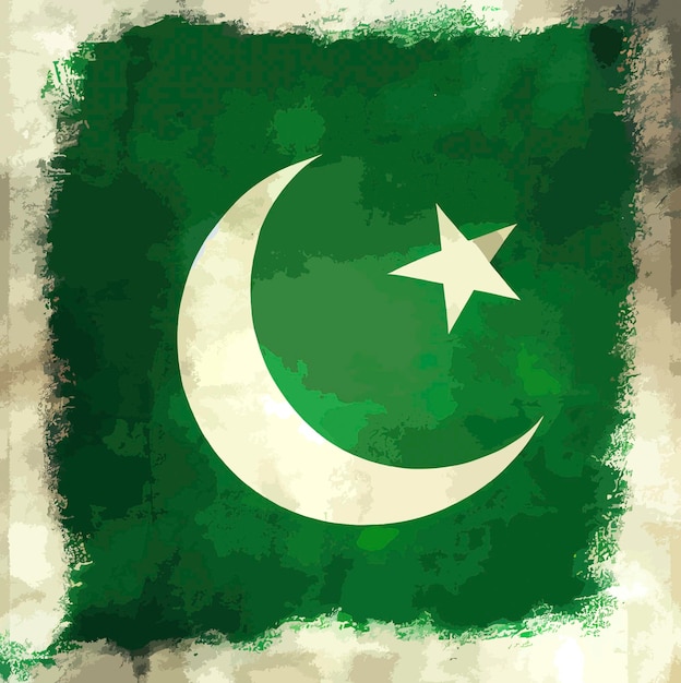 Illustration of the Pakistan flag