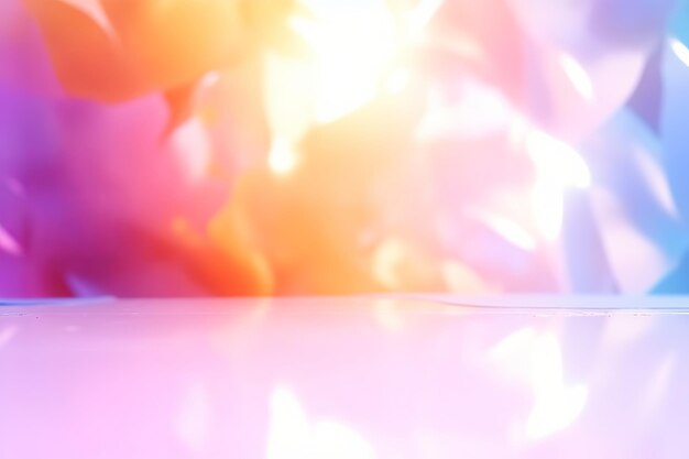 製品を紹介するためのピンクのグラデーションのスタジオ背景のイラスト