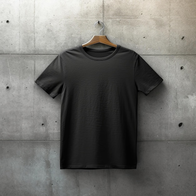 Illustration of a plain tshirt mockup AI Generated