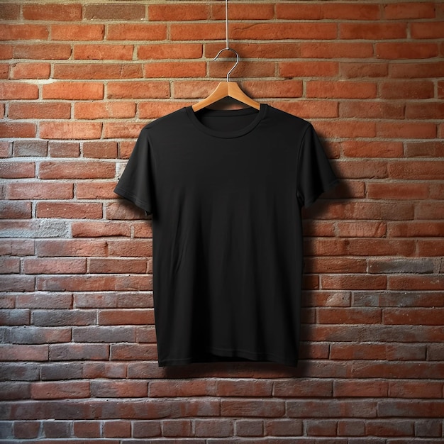 Illustration of a plain tshirt mockup AI Generated